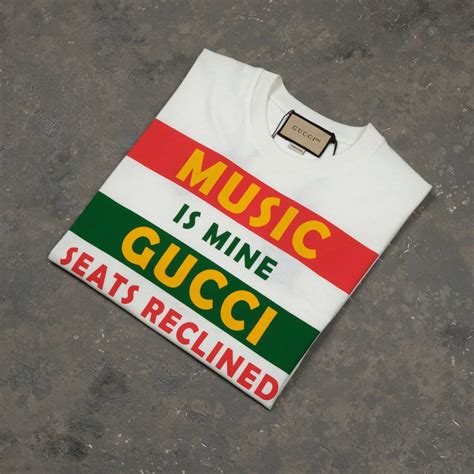 music is mine gucci seats recline shirt